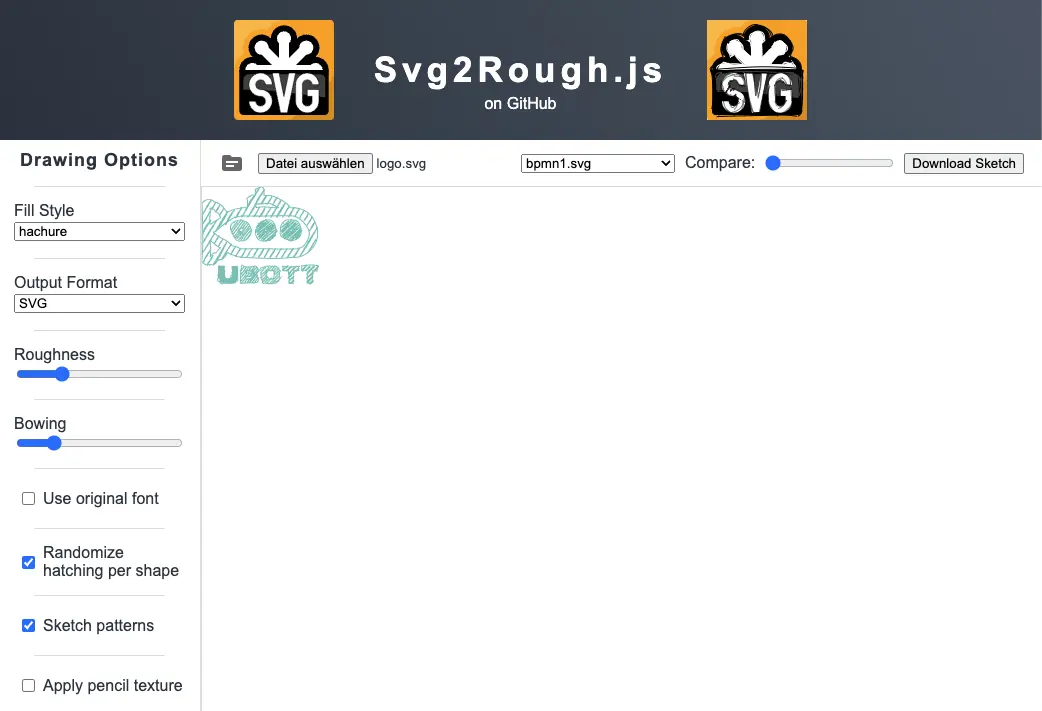 Svg2Rough.js